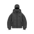 Men's Balaclava Zip Hoodie Winter Warm Casual Sweatshirt with Hooded Face Mask Zipper Design Sports Jacket Outdoor Activities