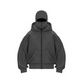 Double Hat Mask Zipper Design Men's Winter Windproof Hoodie Sports Jacket Outdoor Activities Hiking Travel Running Sweatshirt ﻿